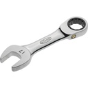 Ratcheting combination wrench, short, size 17 mm (V2831, VIGOR)