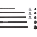 Set of drawbars, flange nuts and adapters (V3207, VIGOR)