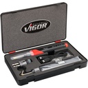 Cordless plastic repair kit, 134 pieces (V3551N, VIGOR)