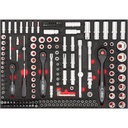 Uzgriežņu galviņu instrumentu komplekts (V4188, VIGOR)