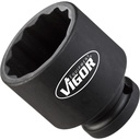 Impact wrench socket, short V4477, VIGOR