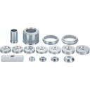Wheel bearing, drive axle and wheel hub tool set, universal (V4598, VIGOR)