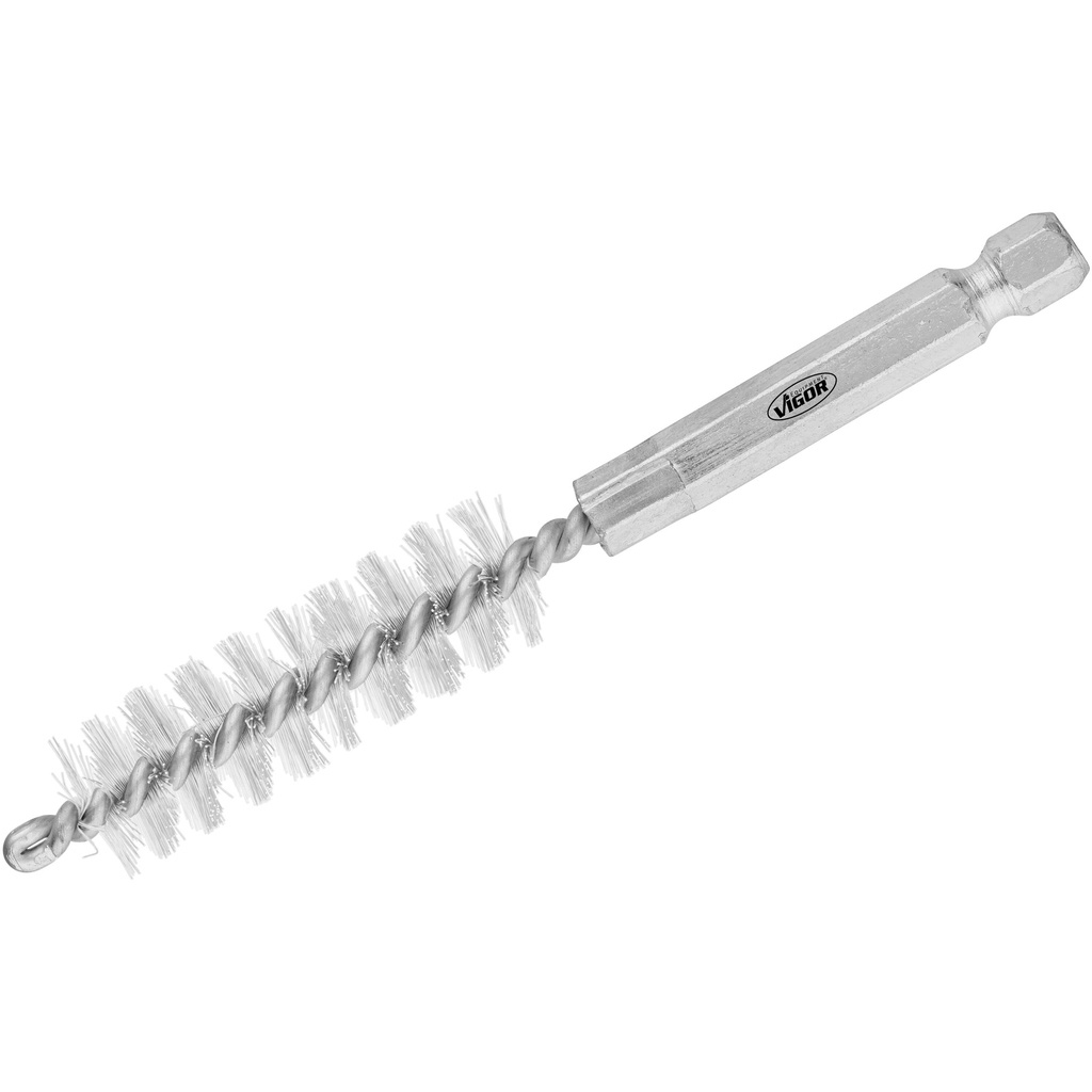 Nylon brush set Ø 13 mm, pack of 10 V4646N-13, VIGOR