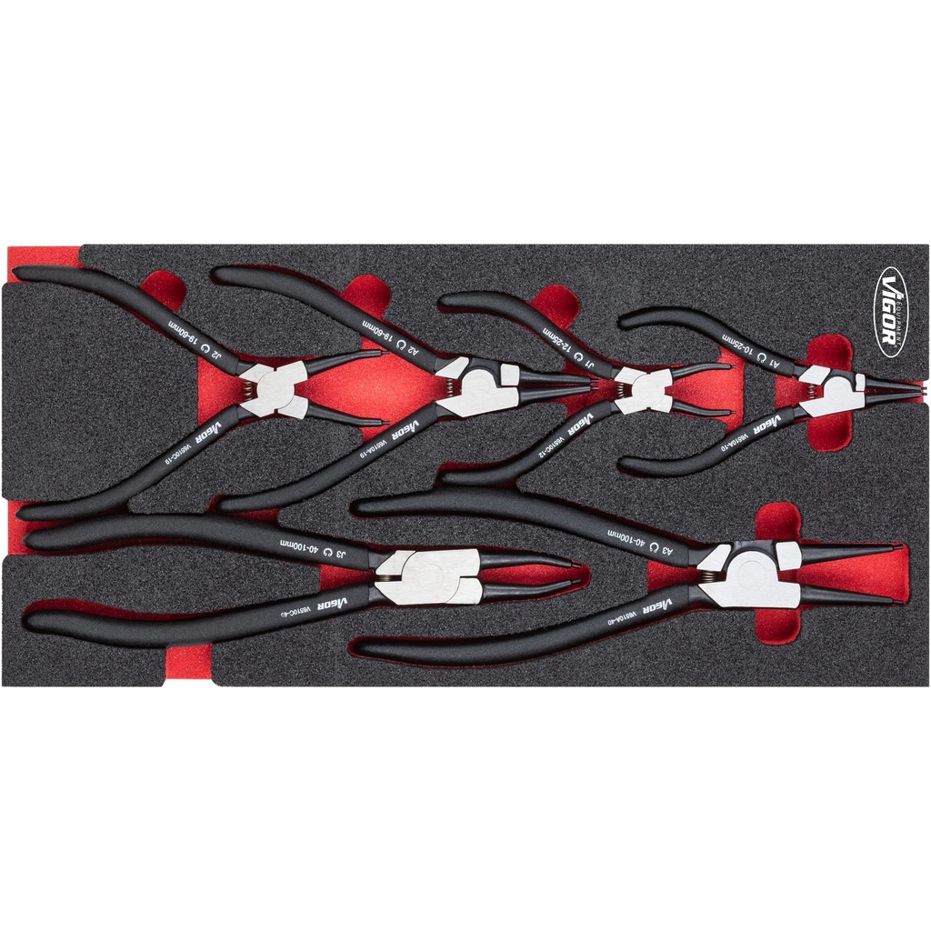 Pliers set (V4999N, VIGOR)