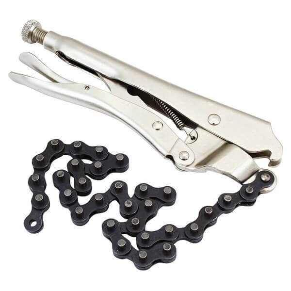 ⬡ Chain type jaw locking pliers (CL601019, CHANGLU TOOLS)
