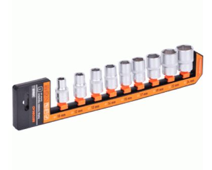 Muciņu komplekts 12 gab. (1/2", 6-stūru, 8-22 mm) AvtoDelo (39846, BALTWERK)