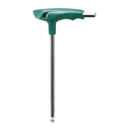⬡ T-veida sešstūra atslēga ar lodveida galu 5 mm, L=178 mm (S83110, SATA)