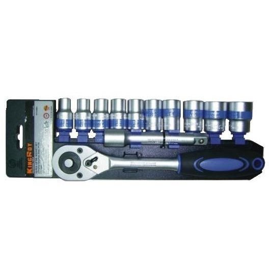 1/2" Galvučių rinkinys 12vnt. (KR012MSA, KINGROY)