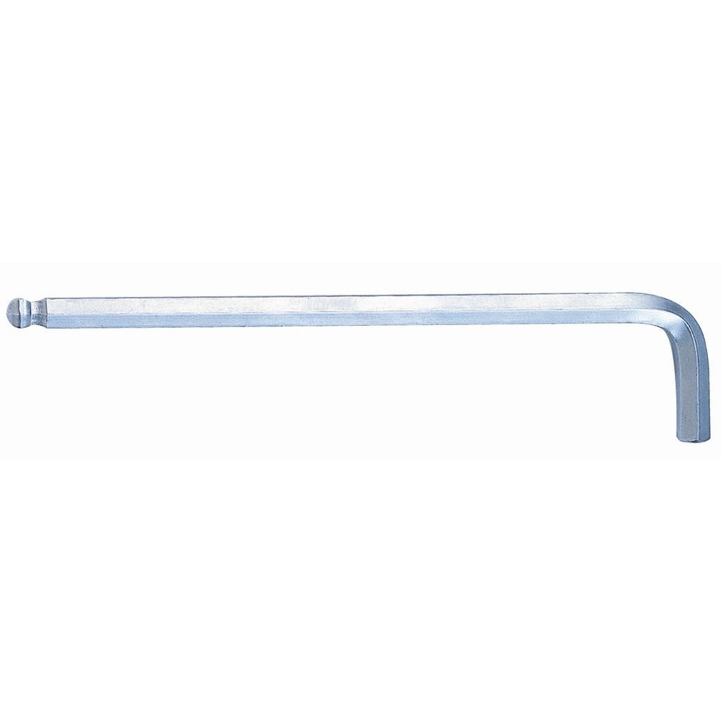⬡ L-tipo šešiakampis raktas, apvalia galvute 4mm (S81108A, SATA)