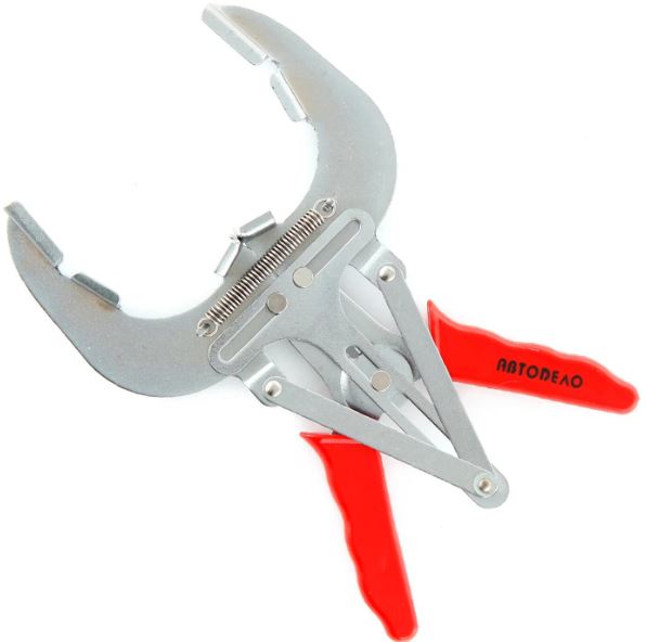 Piston ring compressor pliers (40-100 mm), AutoDelo (40060, BALTWERK)