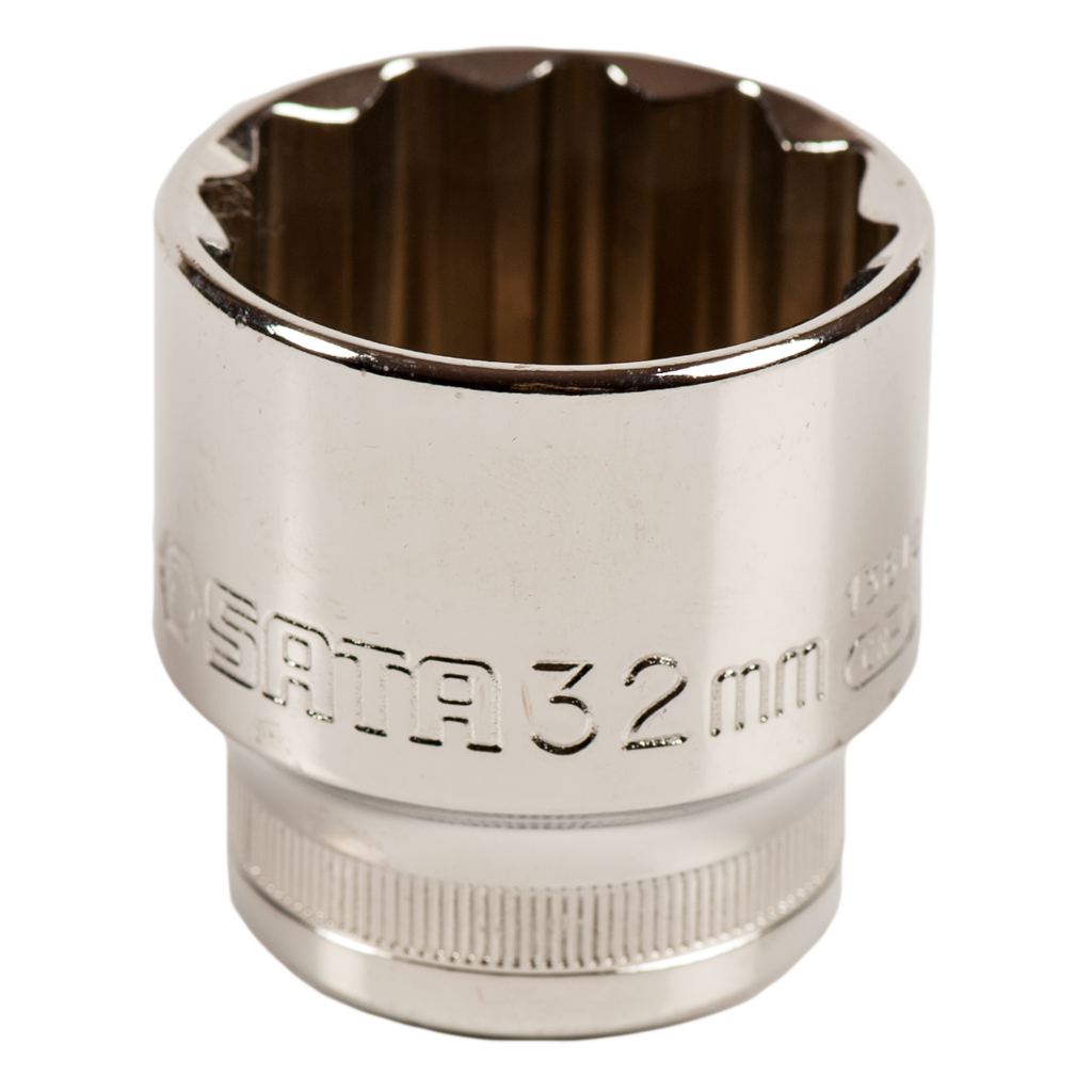 ⬡ Galvutė 1/2" 12-briaunė 9 mm (S13620, SATA)