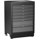 Lower drawer cabinet, 7 drawers (V6000-01, VIGOR)