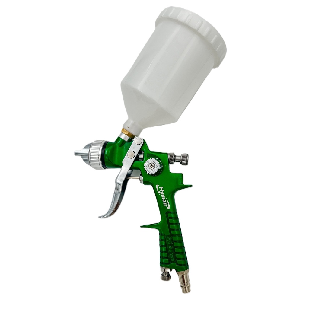 ⬡ HVLP air spray gun Ø1.4 mm, 600 ml (AS881, HYMAIR)