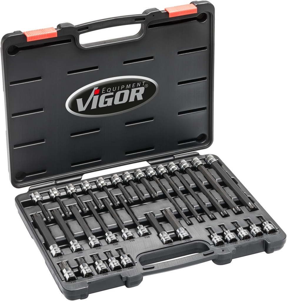 Screwdriver socket set V6017, VIGOR