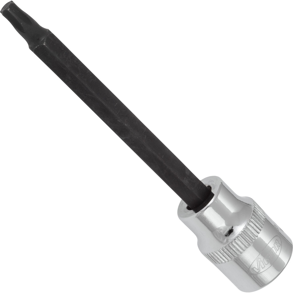 TORX antgalis su galvute 3/8 col. T25 V6085, VIGOR