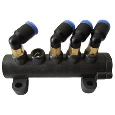 ⬡ Tyre changer complete 5-way valve[inflating]. Spare part (PL5WVINFL, PULI)