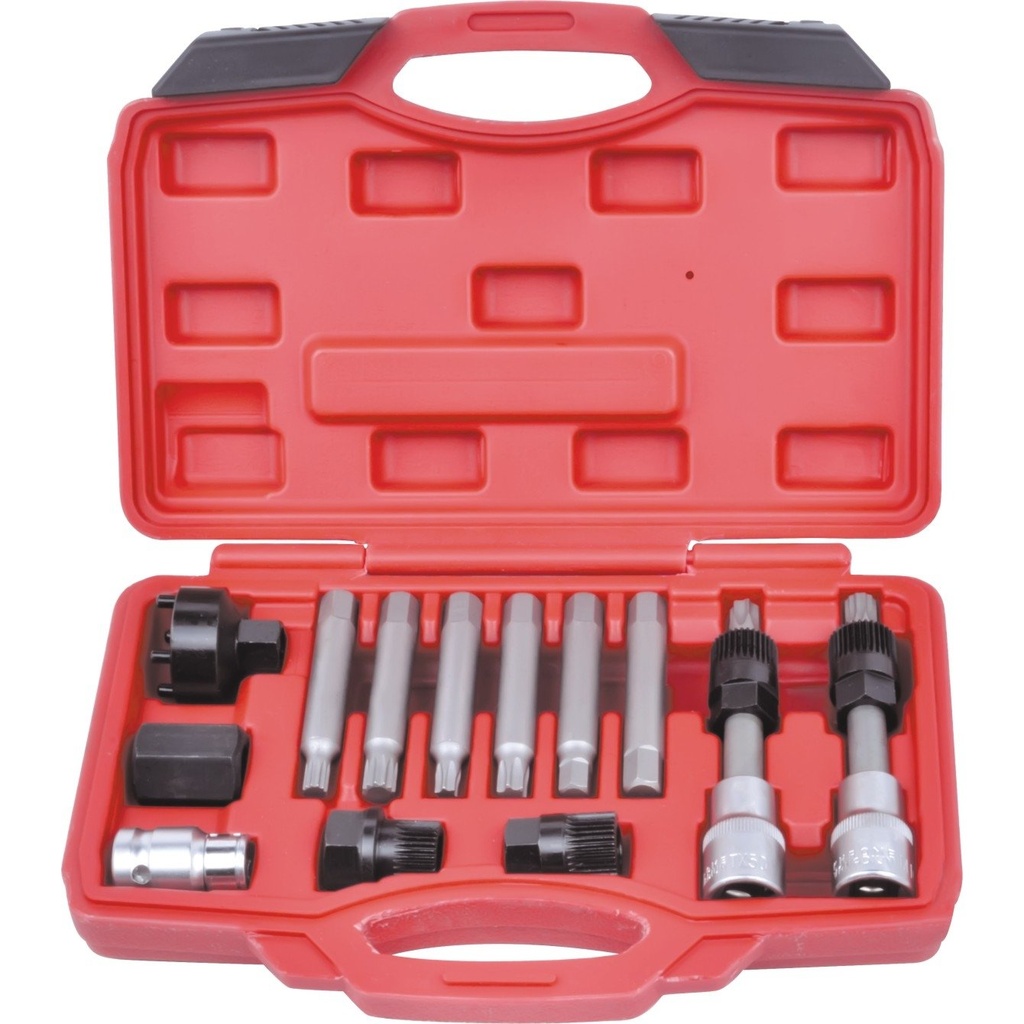 ⬡ Alternator pulley set 13pcs (WT04D2002)