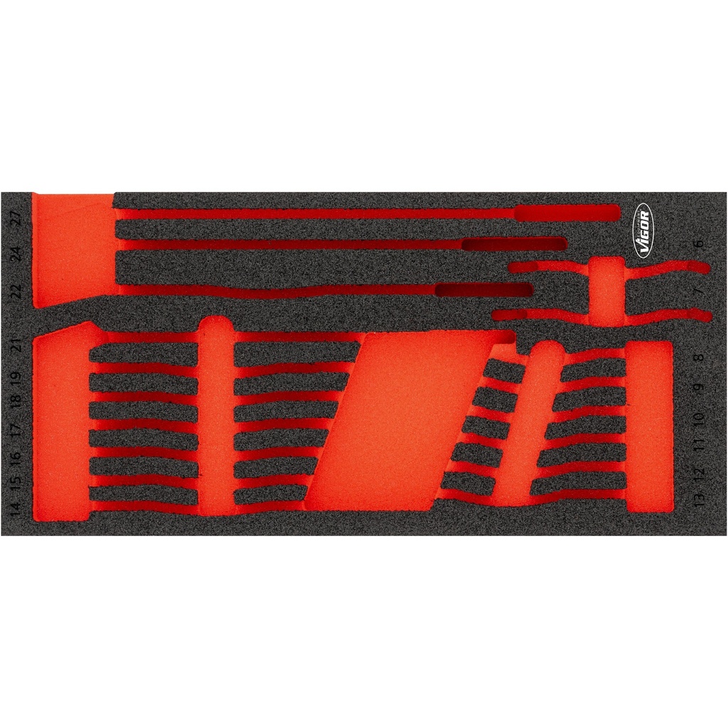 Soft foam insert ∙ empty V6723N-L, VIGOR