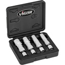 Spark plug socket set V7002/4, VIGOR