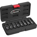 Impact wrench screwdriver socket set (V7017, VIGOR)