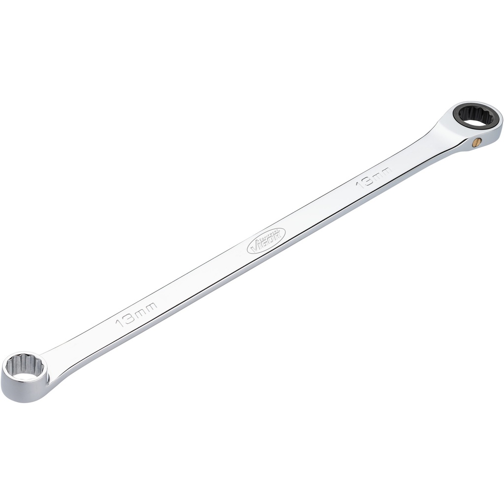 Ratcheting box-end wrench, extra long 13 mm (V7031-13, VIGOR)