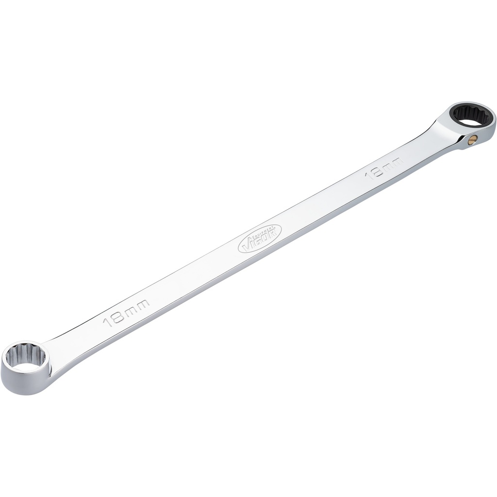 Terkšlinis žiedinis veržliaraktis, ypač ilgas 18 mm (V7031-18, VIGOR)