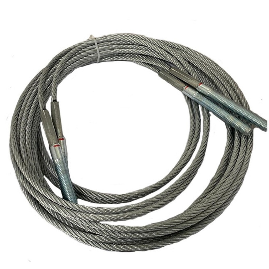 ⬡ Steel rope (2pcs) for PL-4.0-2B. Spare part (T2PL402B, PULI)
