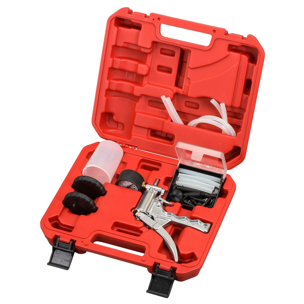 ⬡ Vacuum pump and brake bleeding kit (AT2001, ELLIENT TOOLS)