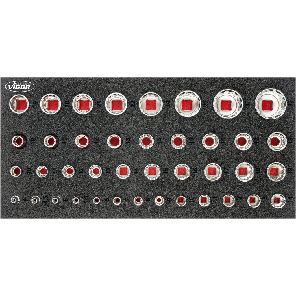 Socket set V7520, VIGOR