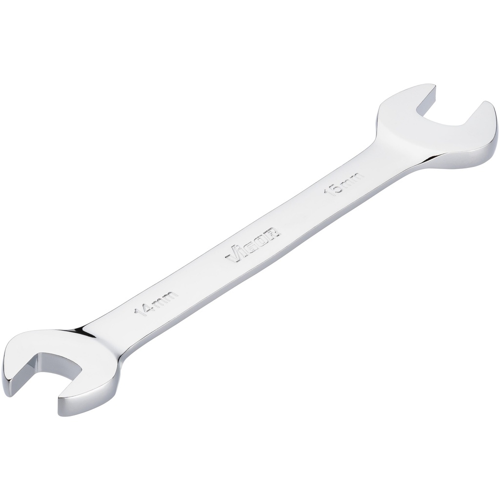 Double open-end wrench, 14 × 15 mm (V7730-14X15, VIGOR)