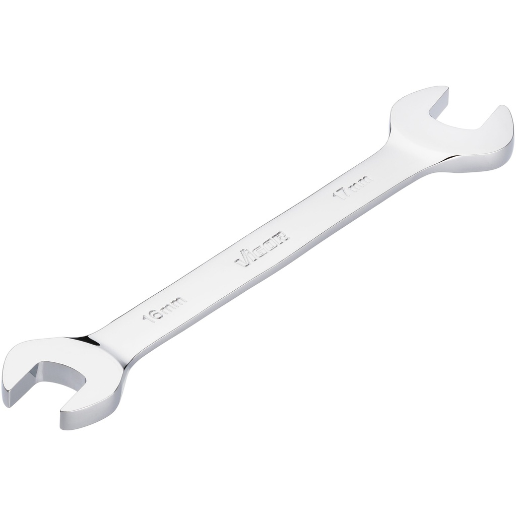 Double open-end wrench, 16 × 17 mm (V7730-16X17, VIGOR)