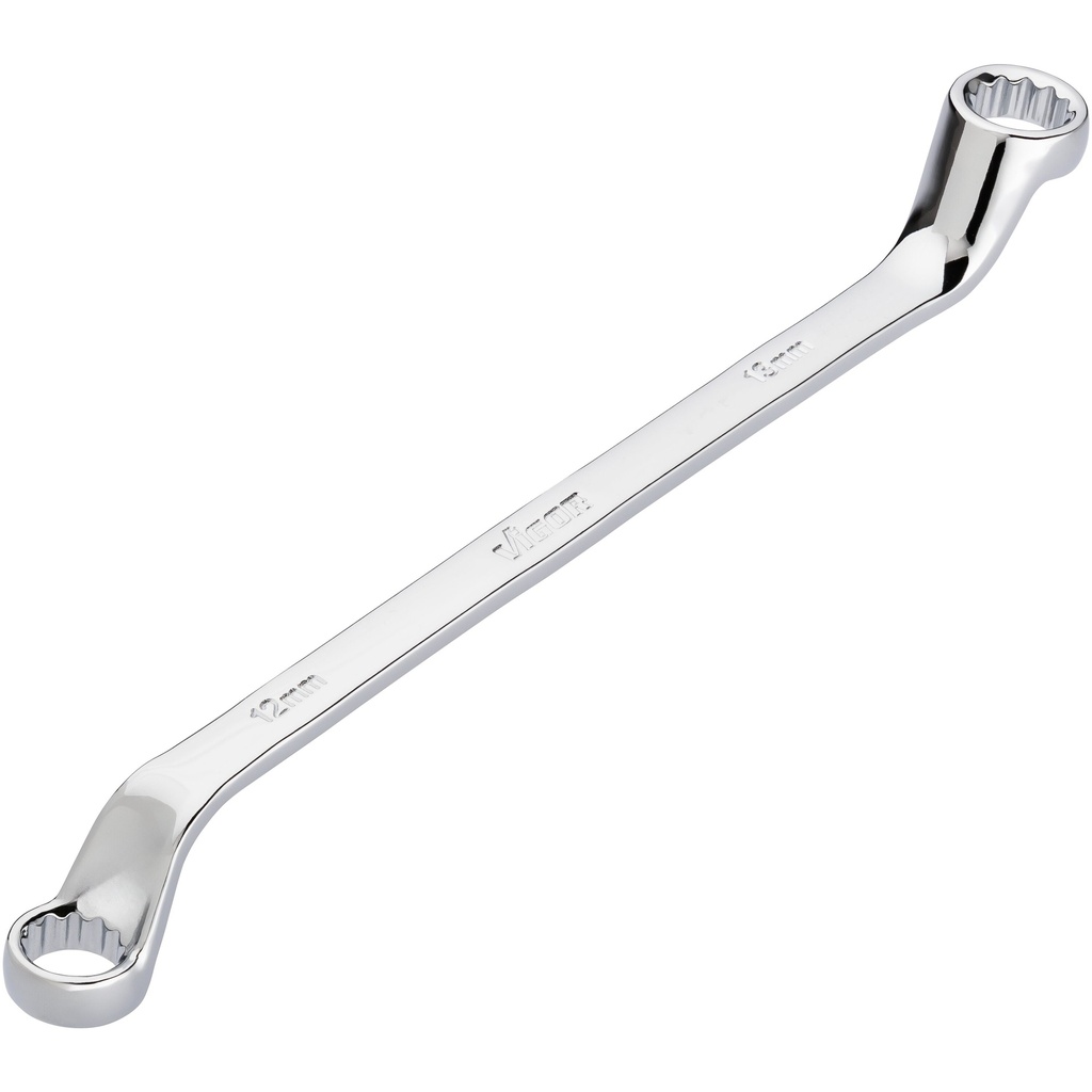 Double box-end wrench, 12 × 13 mm (V7750-12X13, VIGOR)