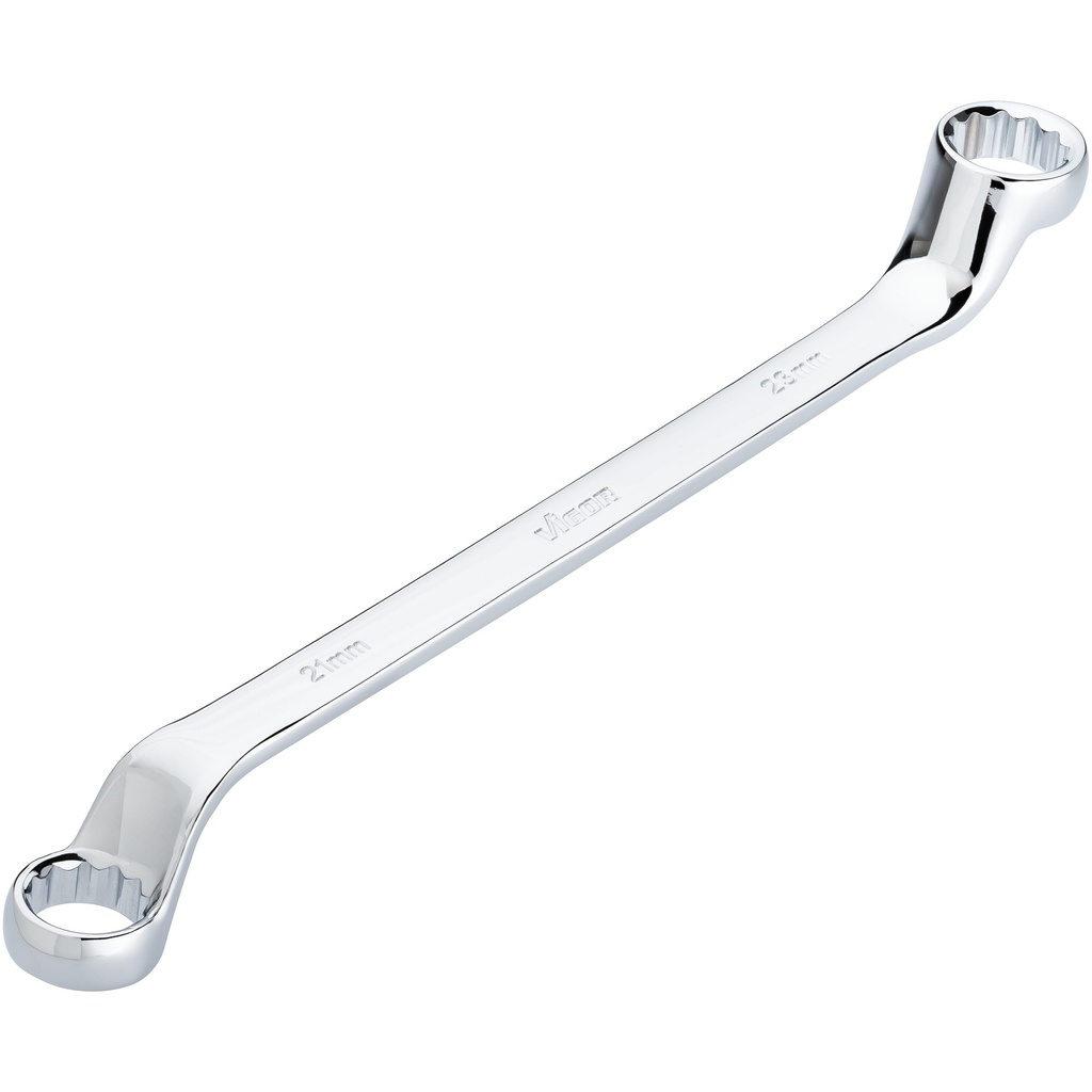 Double box-end wrench, 21 × 23 mm (V7750-21X23, VIGOR)