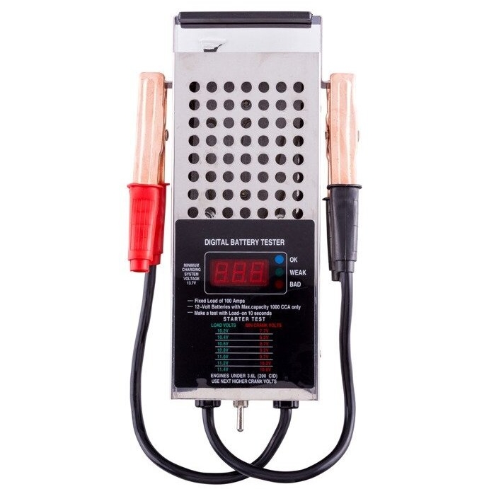⬡ Digital battery load tester 12V (BT05)