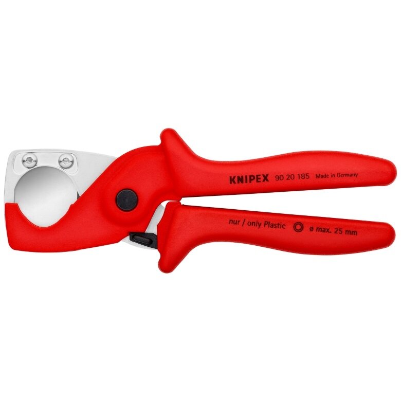 ⬡ Pjaustyklė plastikiniams vamzdžiams KNIPEX (9020185, KNIPEX)