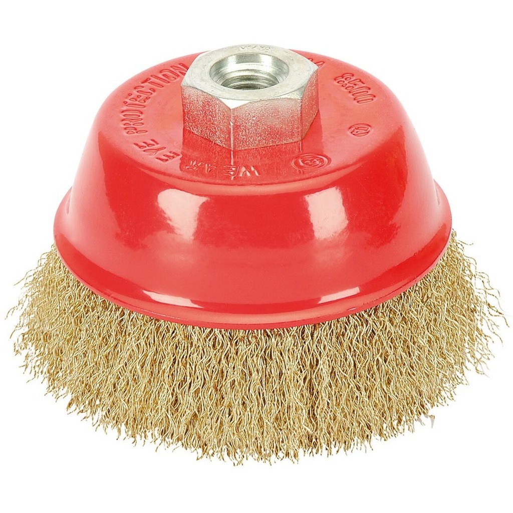 ⬡ Crimped wire cup brush Ø 65mm (YL250065)