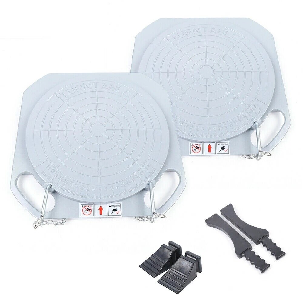Grey turntable set (2pcs) (PLFS50GT, PULI)