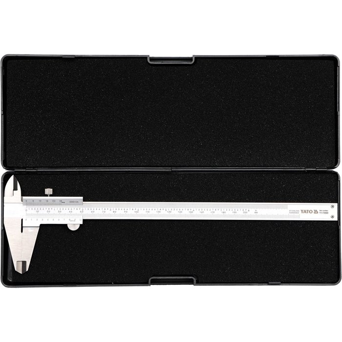 ⬡ Vernier caliper 0-200mm/0.02mm (YT72003, YATO)