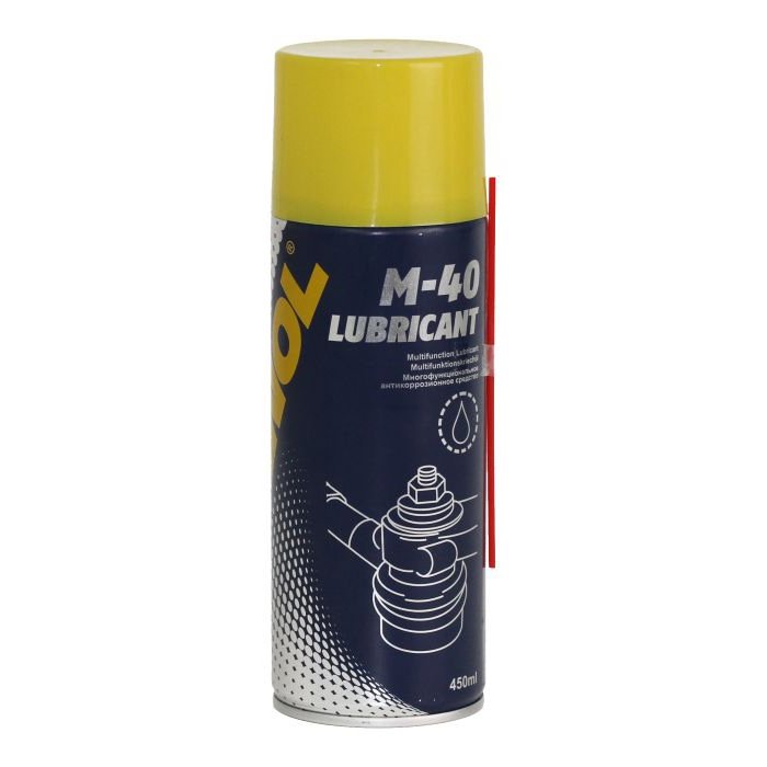 ⬡ Universali antikorozinė tepimo priemonė M-40 MANNOL 450ml (9899, MANNOL)