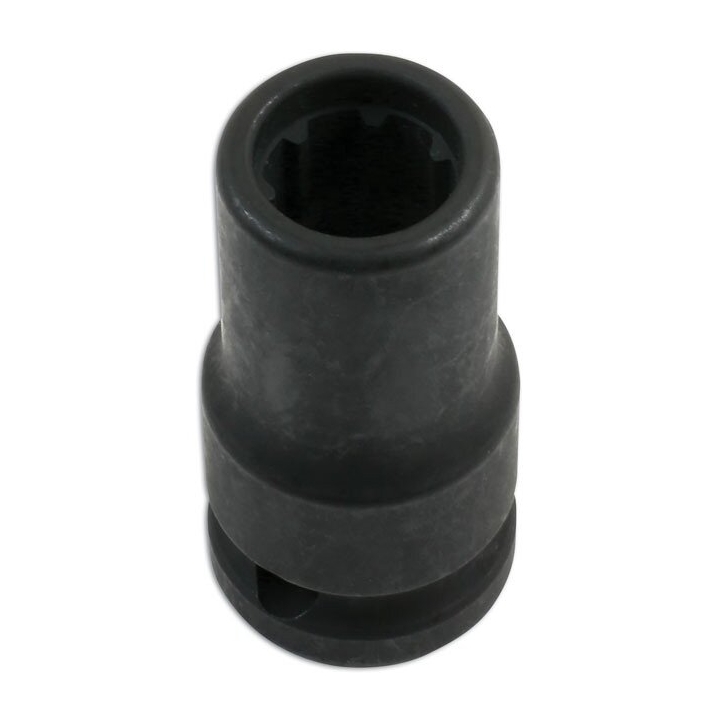 ⬡ 1/2" Dr. Brake caliper impact socket (7-point) QKX3 (AT2175, ELLIENT TOOLS)