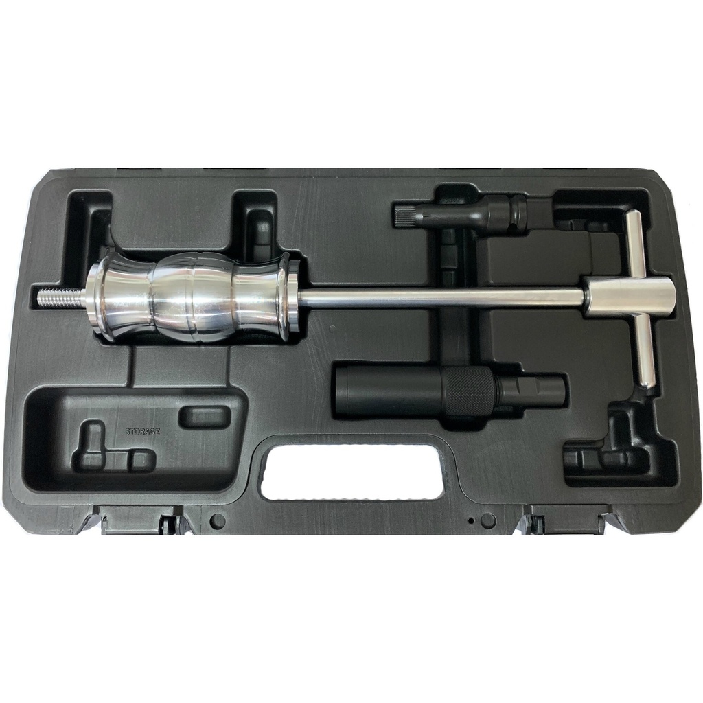 ⬡ Wheel lock and damaged nut removal set with slide hammer (AT6074, ELLIENT TOOLS)