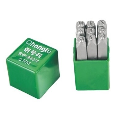 ⬡ Skaičių žymeklių komplektas 3mm, 9vnt (CL800203, CHANGLU TOOLS)