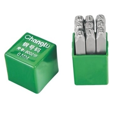 ⬡ Skaičių žymeklių komplektas 4mm, 9vnt. (CL800204, CHANGLU TOOLS)