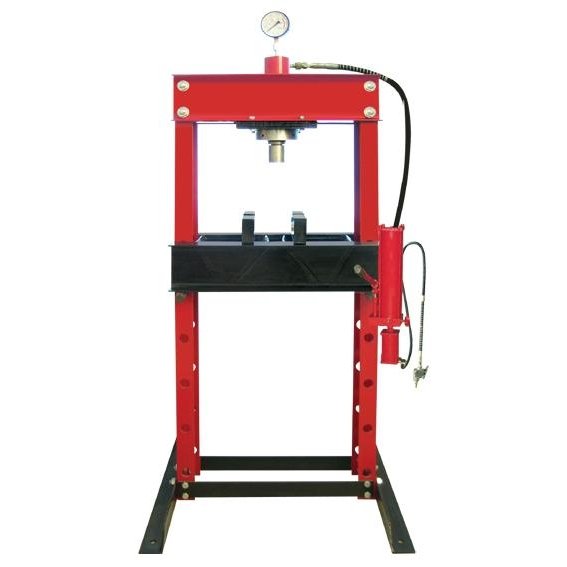 ⬡ Pneumatic / hydraulic shop press with gauge 30t (TL05013, TONGLI)