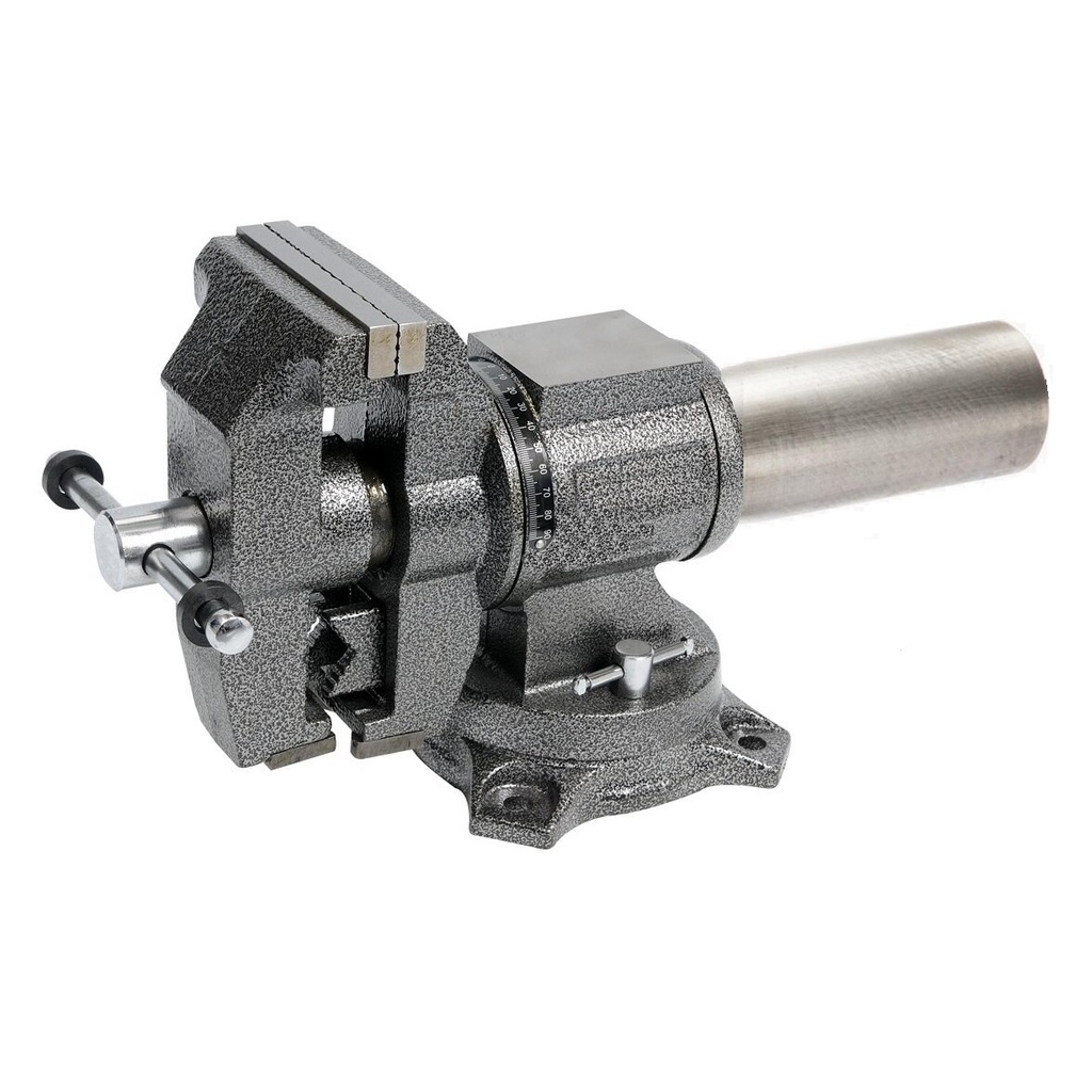 ⬡ Multi-function swivel base bench vice Jaw width 125mm. Weight 15kg (LTD005L)