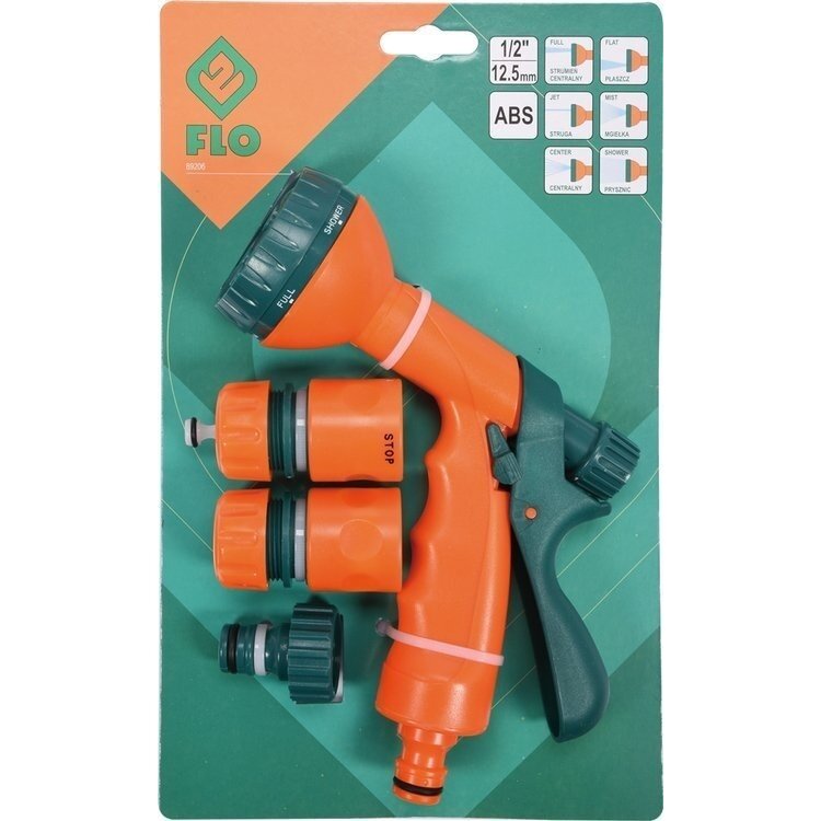 ⬡ Žarnos vandens antgalių rinkinys 1/2" 4 vnt. (89206)