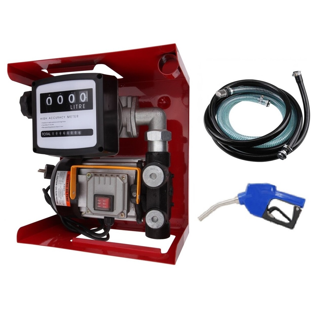 Dyzelino perdavimo siurblys 230V (su automatiniu pistoletu) (ACFD60A, AOCHENG)