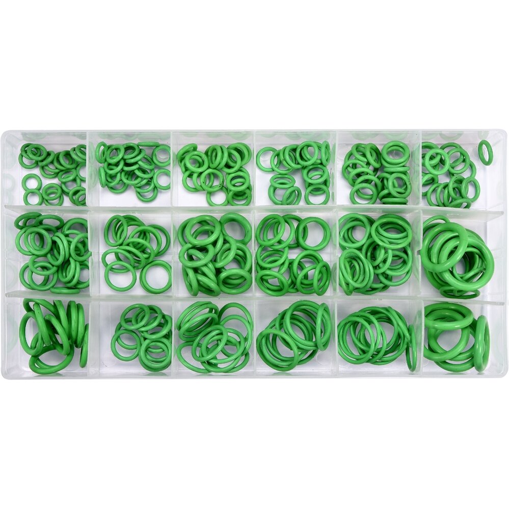 ⬡ O-ring set 270pcs HNBR for air conditioning (YT06879, YATO)