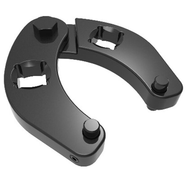 ⬡ Universalus reguliuojamas raktas hidraulinių cilindrų veržlėms 1/2" (AT8140, ELLIENT TOOLS)