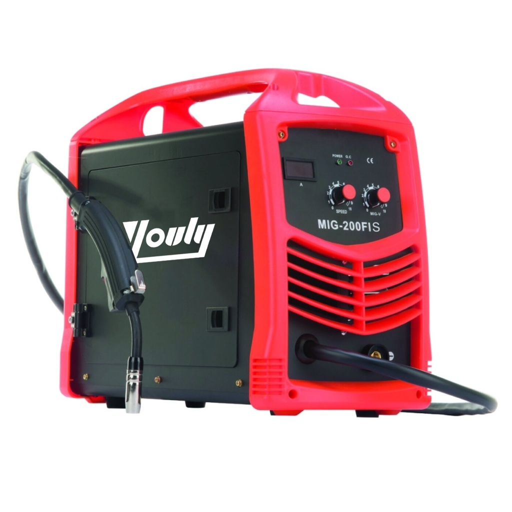 ⬡ Inverter welding machine semi automatic (IGBT), MIG/MAG (YLMIG200FIS, YOULI)